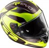 LS2 FF323 ARROW CARBON EVO STING WINEBERRY helma H-V-žlutá vel.XXL